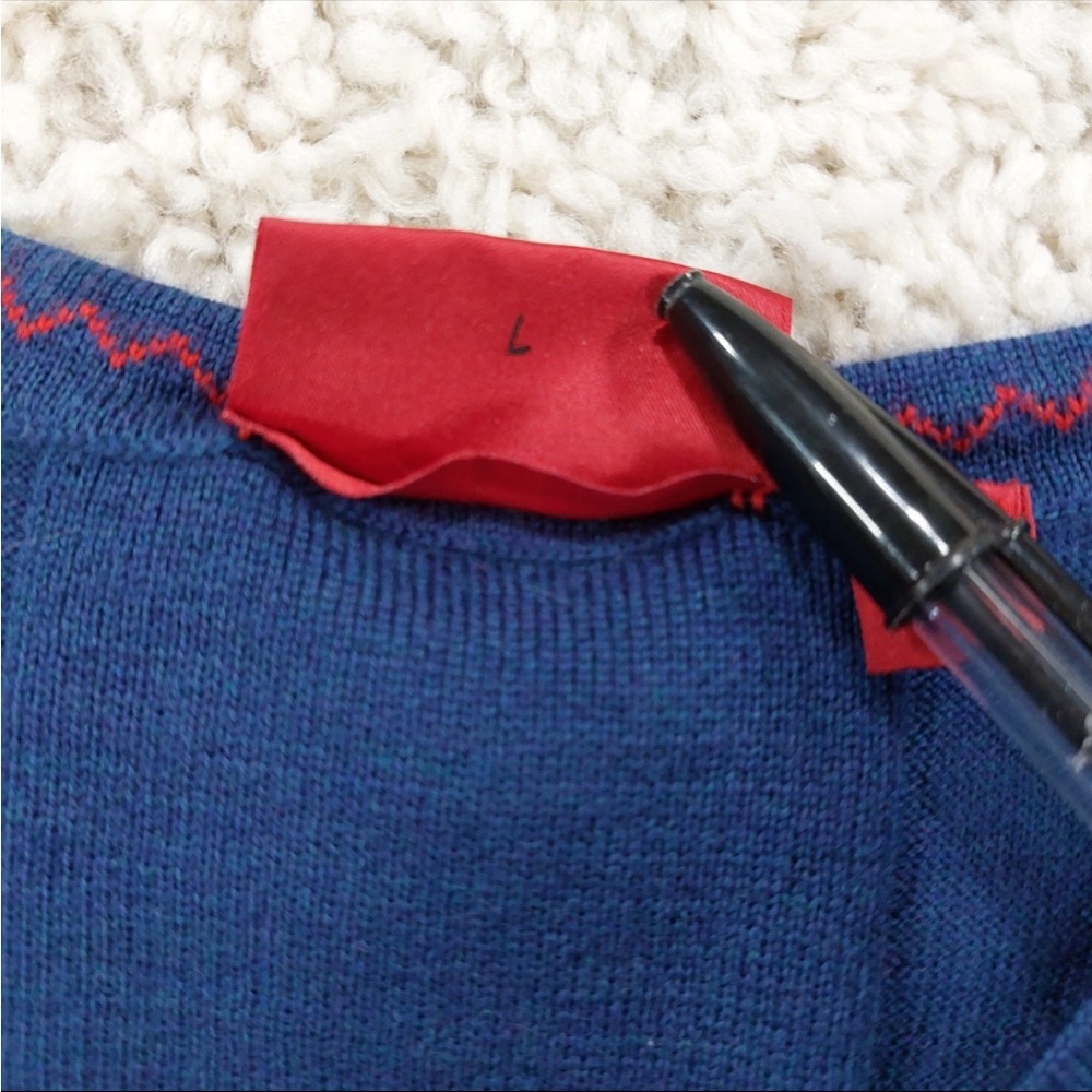 Hugo Boss Merino Blue Sweater View 6